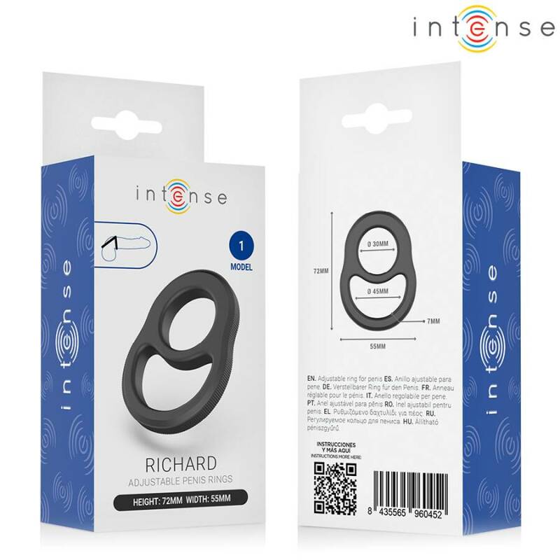 INTENSE - RICHARD DOUBLE PENIS RING MODEL 1