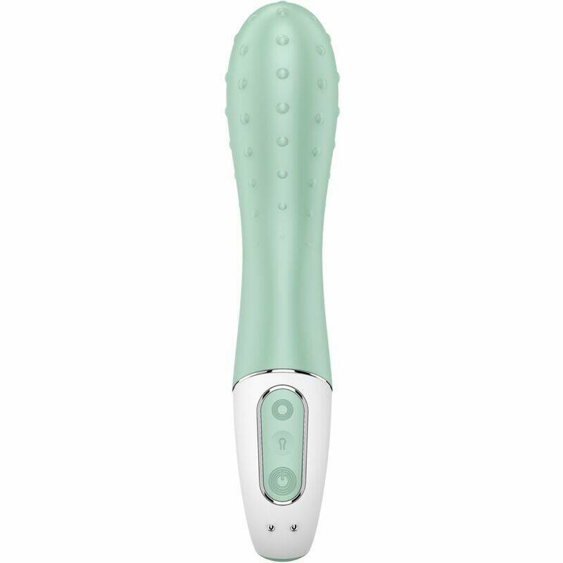 SATISFYER - AIR PUMP VIBRATOR 3 INFLATABLE G POINT MINT