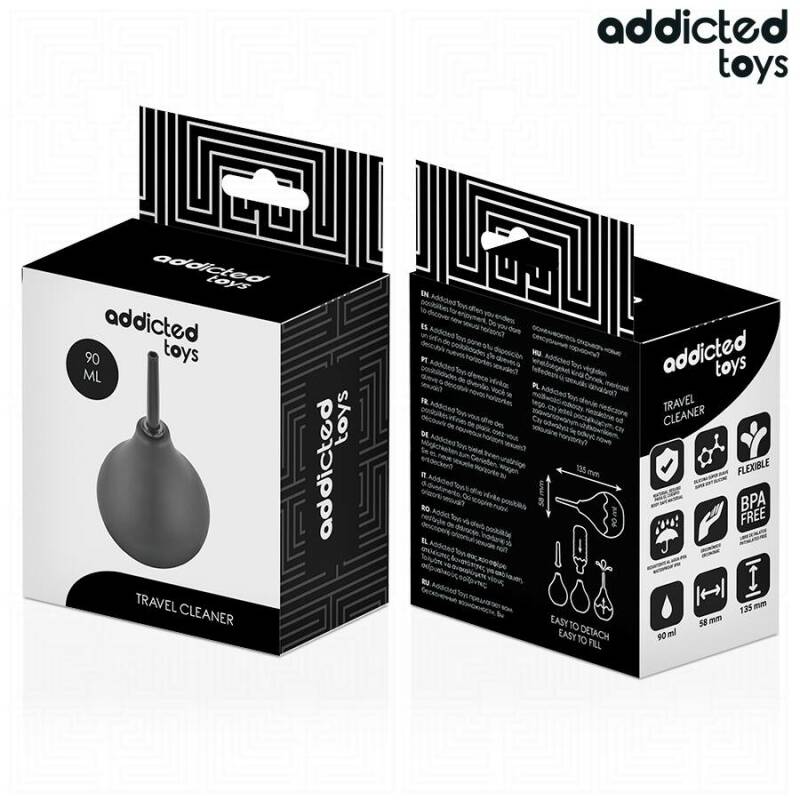 ADDICTED TOYS - TRAVEL ANAL CLEANER SIZE S 90 ML