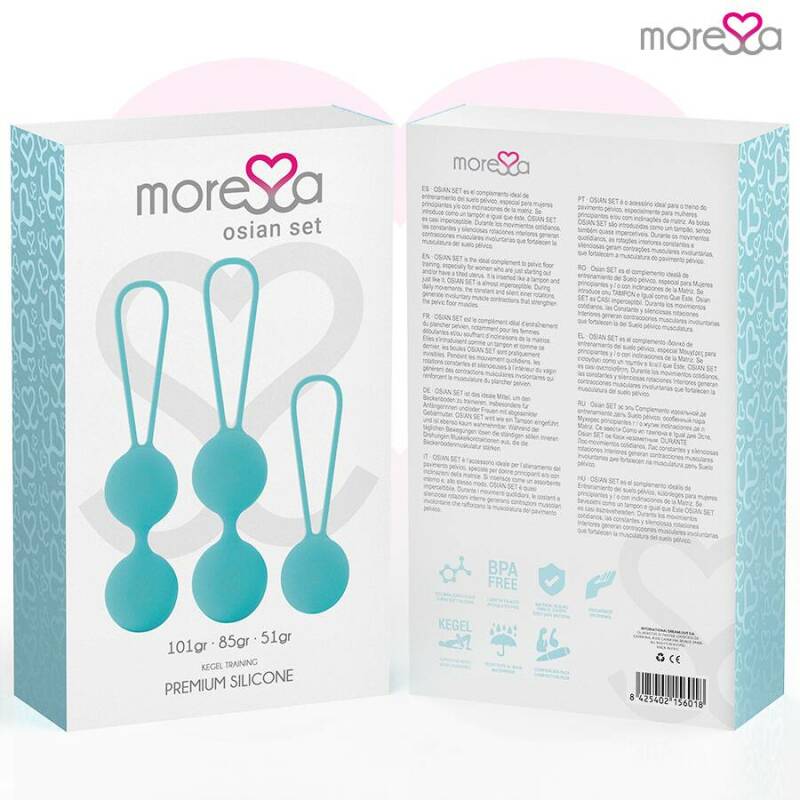 MORESSA - OSIAN SET PREMIUM TURQUOISE SILICONE