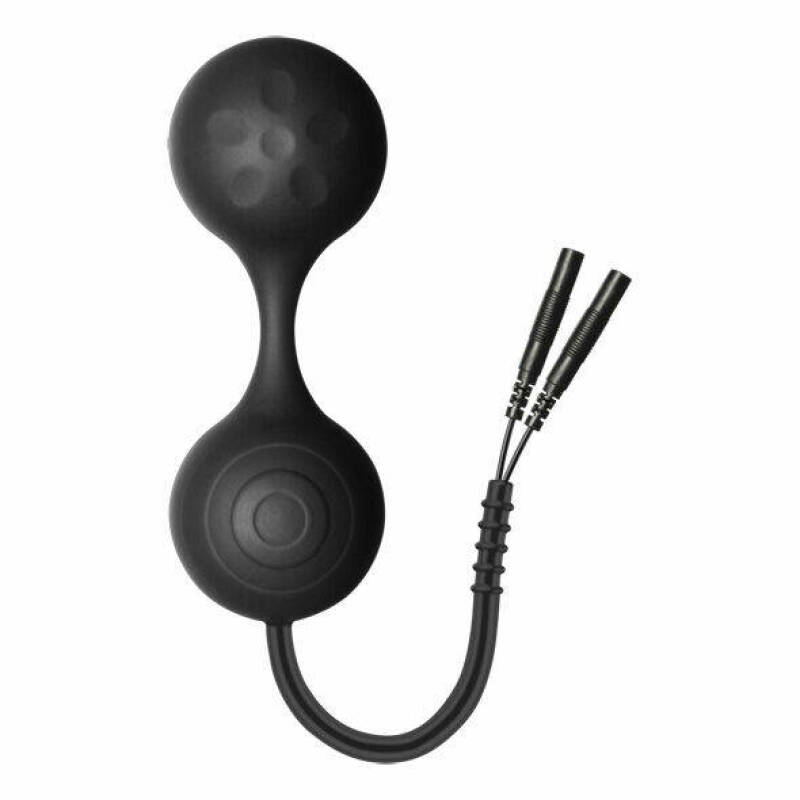 ELECTRASTIM - LULA SILICONE BLACK KEGEL EXCERSISOR