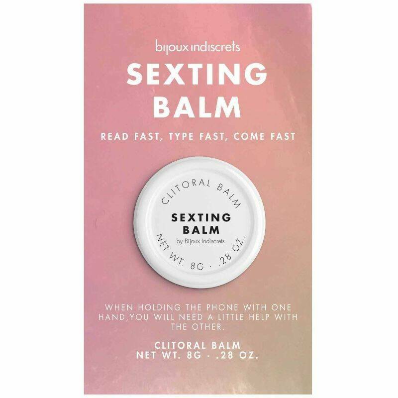 BIJOUX INDISCRETS - CLITHERAPY BALSAM CLITORIS SEXTING BALM