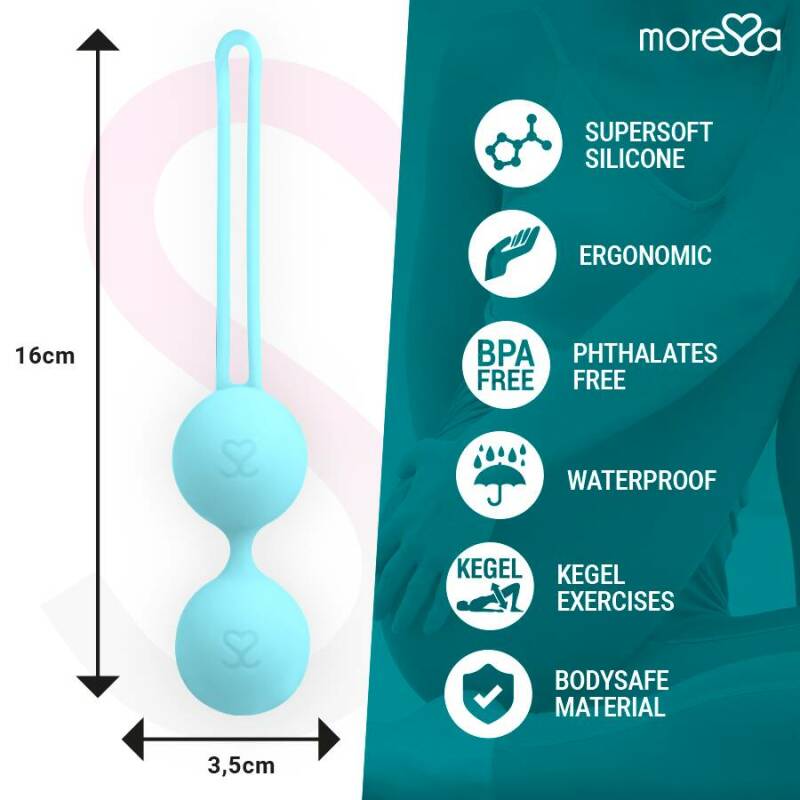 MORESSA - OSIAN TWO PREMIUM TURQUOISE SILICONE