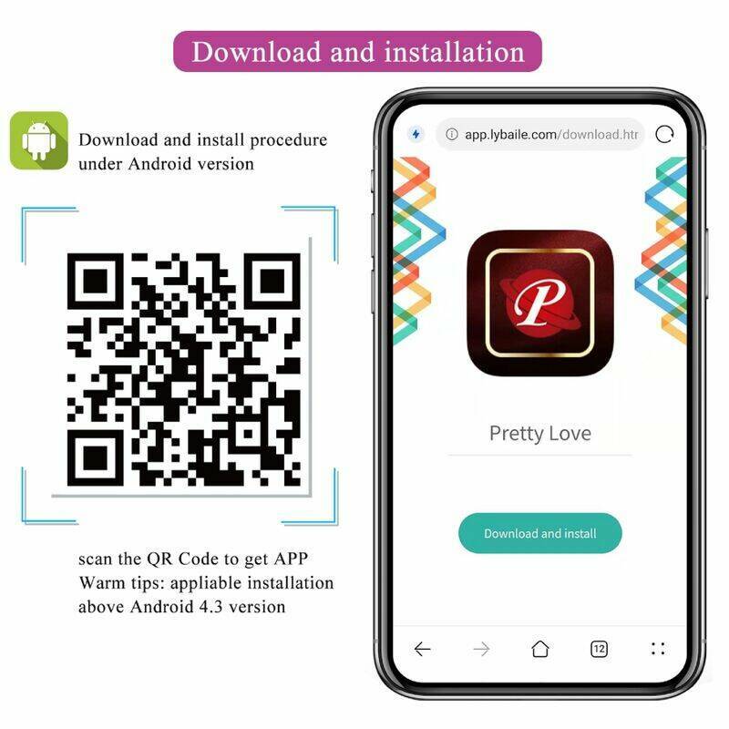 PRETTY LOVE - JEFFERSON APP CONTROLLED ANAL PLUG PURPLE