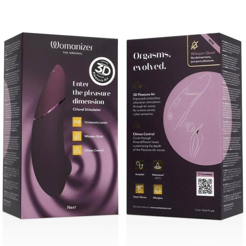 WOMANIZER - NEXT CLITORIAL STIMULATOR DARK PURPLE