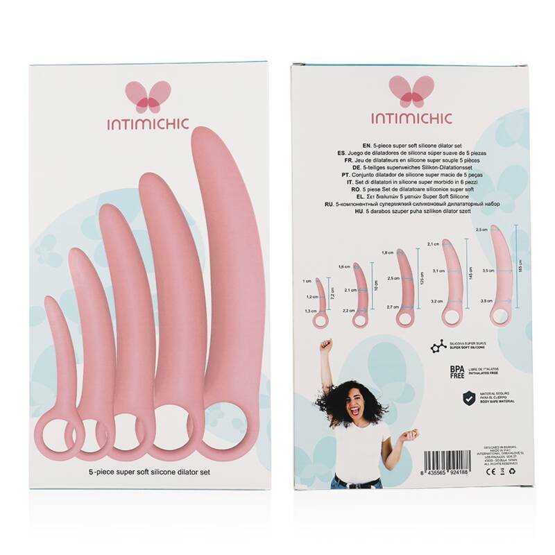 INTIMICHIC - SILICONE DILATOR 5 PIECES SET
