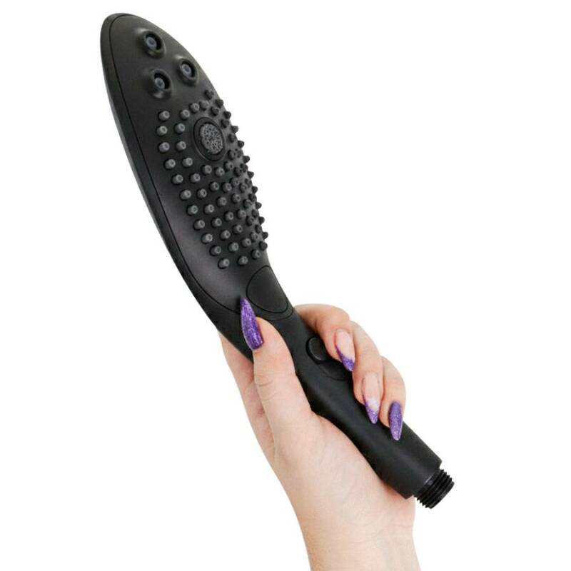 WOMANIZER - WAVE CLITORAL STIMULATING SHOWER HEAD BLACK
