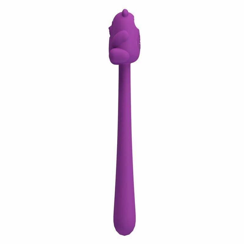 PRETTY LOVE - CUTE BEAR FLIRTING STICK RECHARGEABLE VIBRATOR