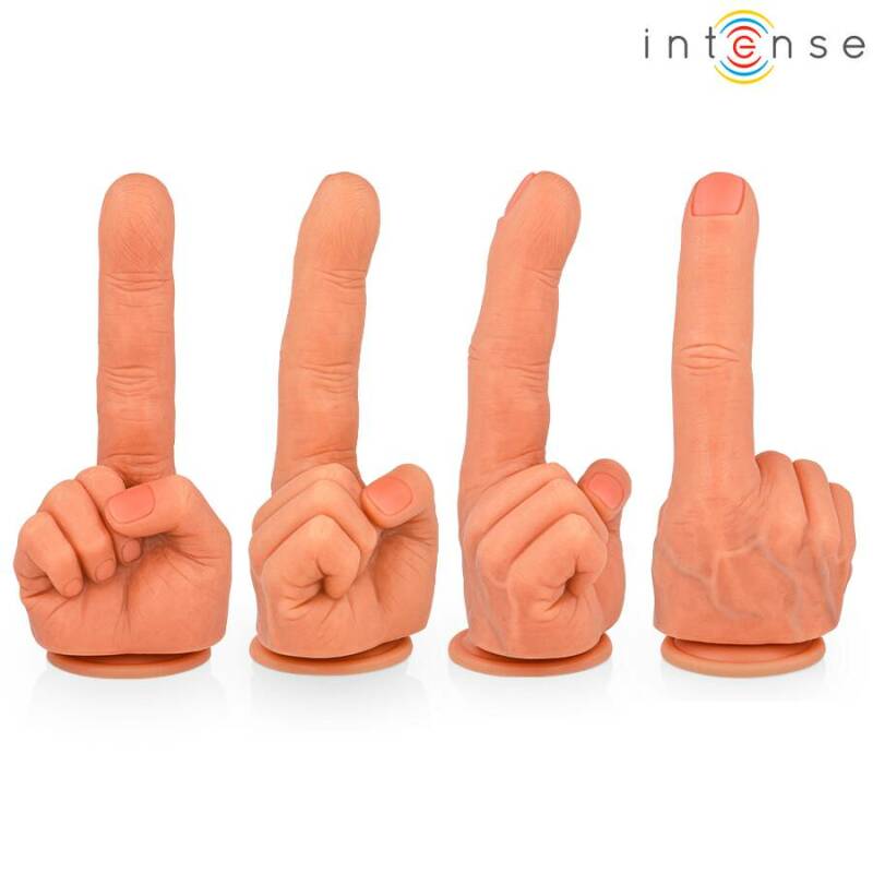 INTENSE - HUBERT G-SPOT STIMULATOR FLEXIBLE HAND 14.2 CM