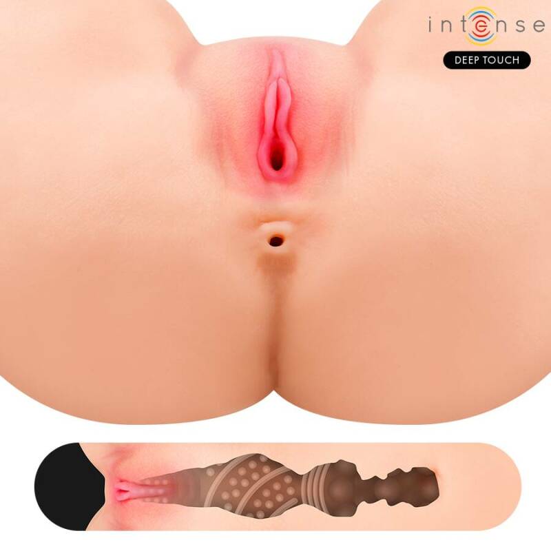 INTENSE DEEP TOUCH - GINGER VAGINAL MASTURBATOR WITH SUCTION, HEAT, VIBRATION AND VOICE EFFECTS WITH REMOTE CONTROL 5.3 KG