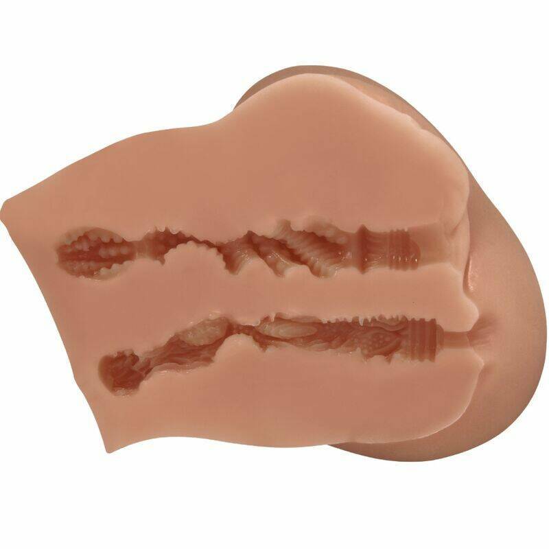 CRAZY BULL - LUNA VIBRATOR BUTT WITH REALISTIC VAGINA AND ANUS CONTROL REMOTO