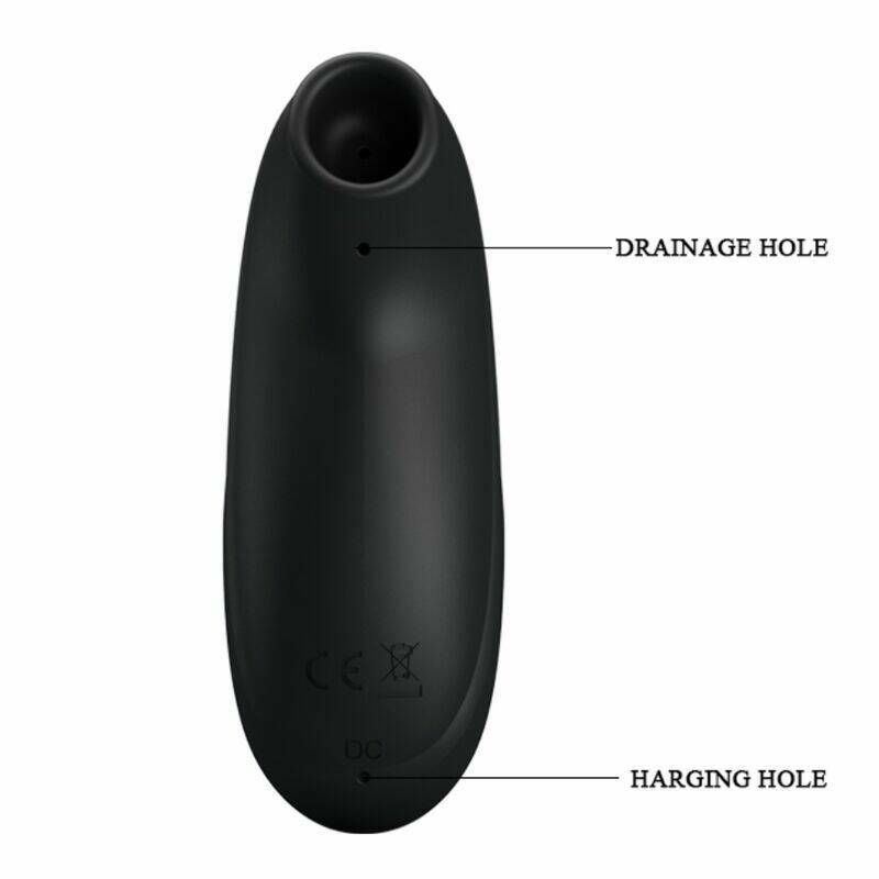 PRETTY LOVE - LUXURY RECHARGEABLE SUCTION MASSAGER BLACK