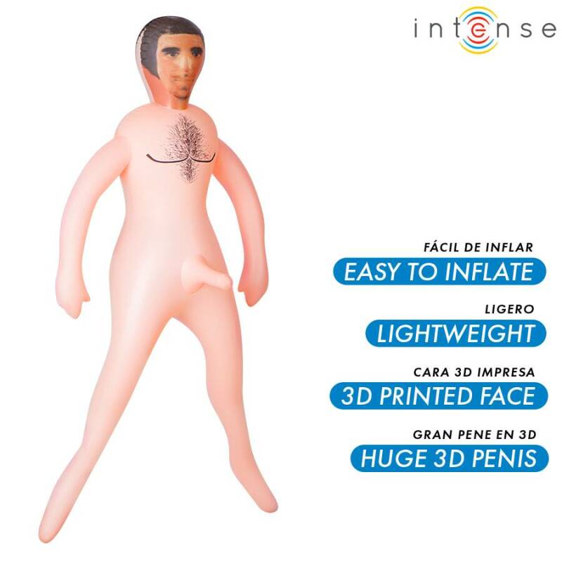 INTENSE DOLLS - ANTHONY INFLATABLE DOLL WITH 3D PENIS