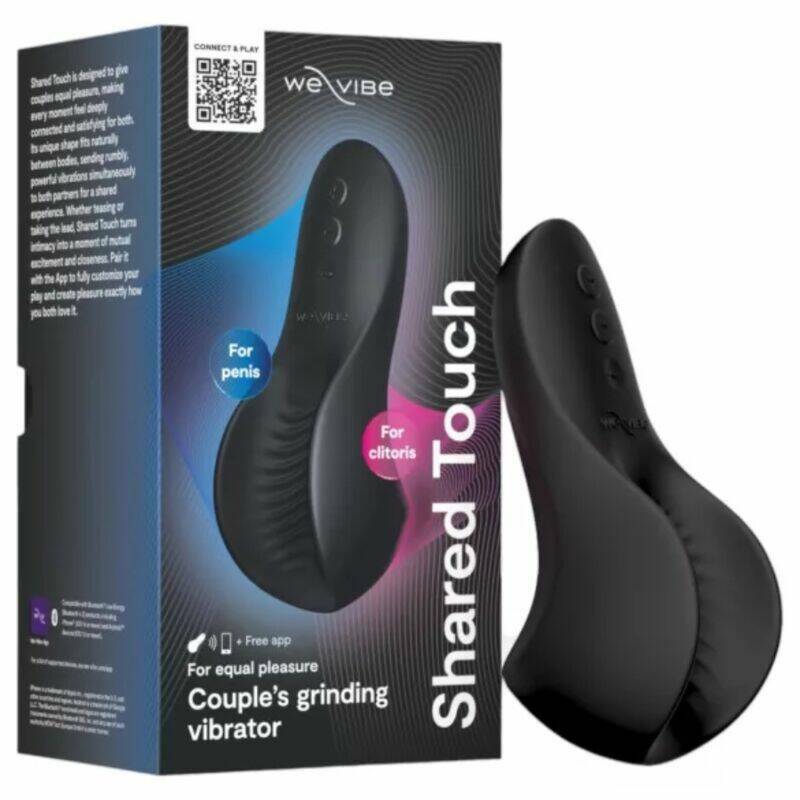 WE-VIBE - SHARED TOUCH DOUBLE-SIDED COUPLES VIBRATOR BLACK