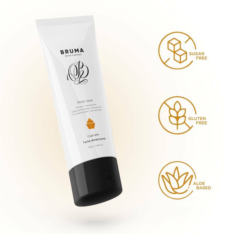 BRUMA - ALOE VERA SLIDING GEL CUPCAKE FLAVOR 100 ML
