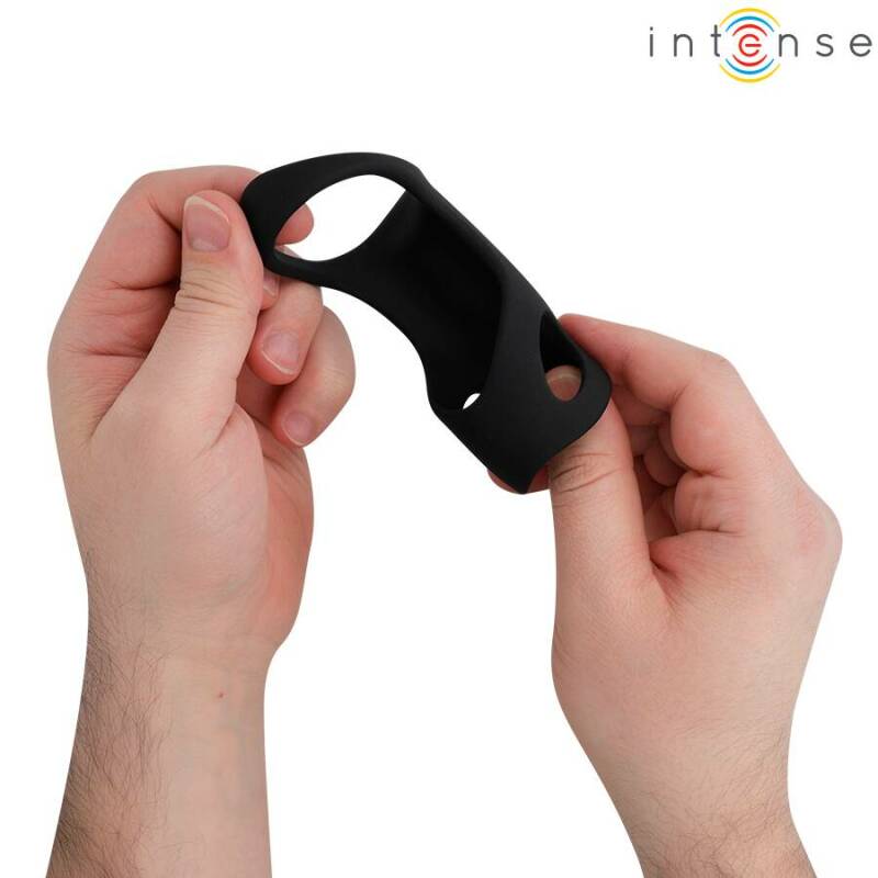 INTENSE - JEROME ADJUSTABLE VIBRATING PENIS RING MODEL 12