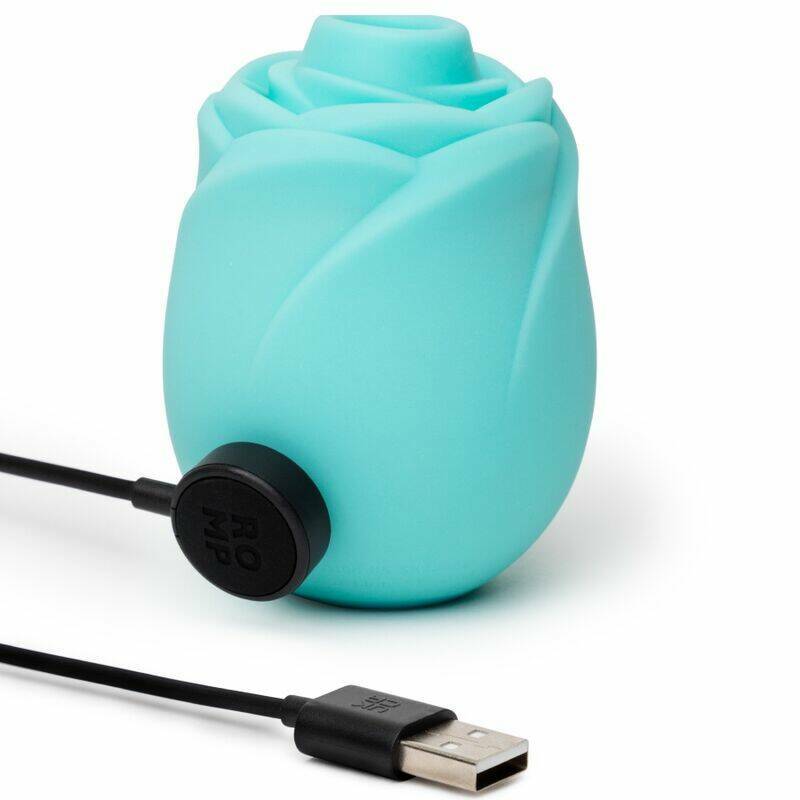 ROMP - ROSE GLOW CLITORAL SUCTION TOOL GLOW IN THE DARK