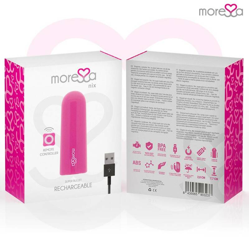 MORESSA - NIX VIBRATOR REMOTE CONTROL PINK