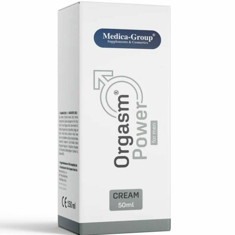 MEDICA GROUP - ORGASM POWER INTIMATE CREAM FOR MEN 50 ML