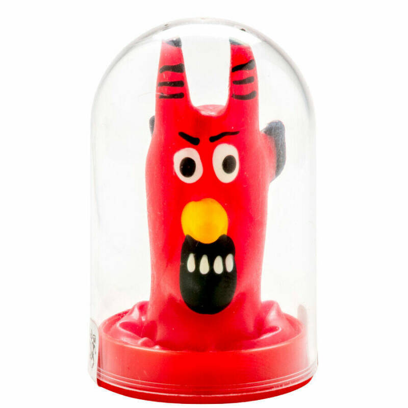 CONDOMERIE - HANDPAINTED NOVELTY CONDOMS RED DEVIL