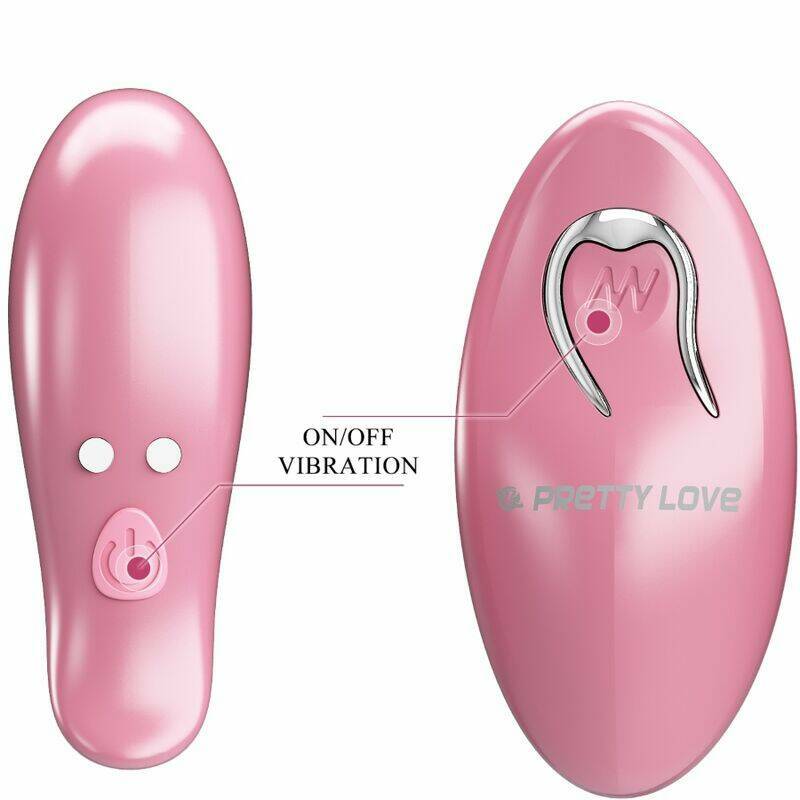 PRETTY LOVE - CAILEY NIPPLE CLAMPS 10 VIBRATIONS REMOTE CONTROL PINK