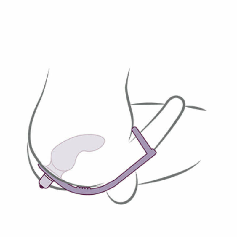 ROCKS-OFF - RO-ZEN RRO ANAL PLUG WITH VIBRATING PENIS RING BLACK