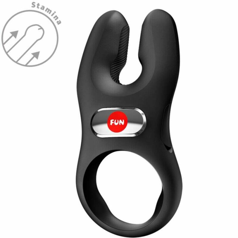 FUN FACTORY - NOS PRO VIBRATING COCK RING BLACK