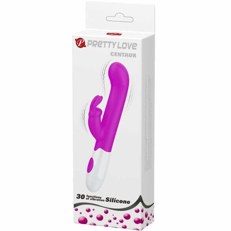 PRETTY LOVE - CENTAUR VIBRATOR RABBIT 30 VIBRATION MODES PURPLE