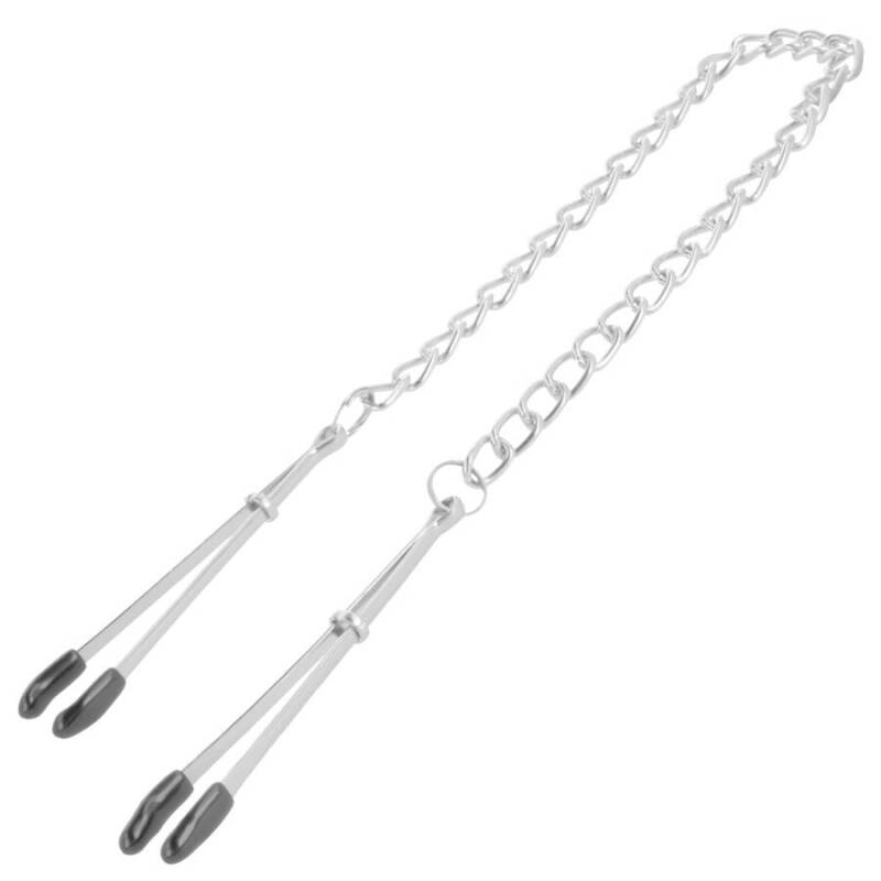 DARKNESS - ADJUSTABLE METAL NIPPLE Clamps