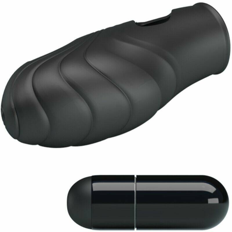 PRETTY LOVE - LICH SILICONE FINGER VIBRATOR BLACK