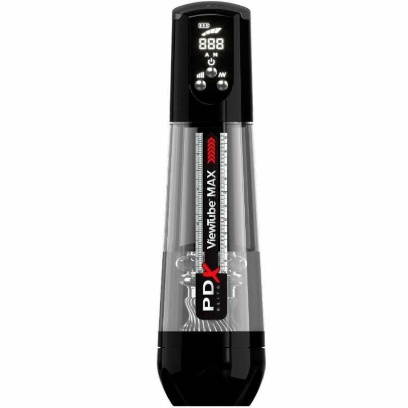 PDX ELITE - VIEWTUBE MAX VIEW AUTOMATIC MASTURNADOR WITH TRANSPARENT SUCTION