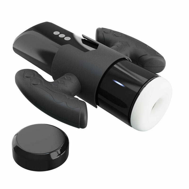 PRETTY LOVE - LARISSA SUCTION MASTURBATOR WITH VIBRATION + SUPPORT