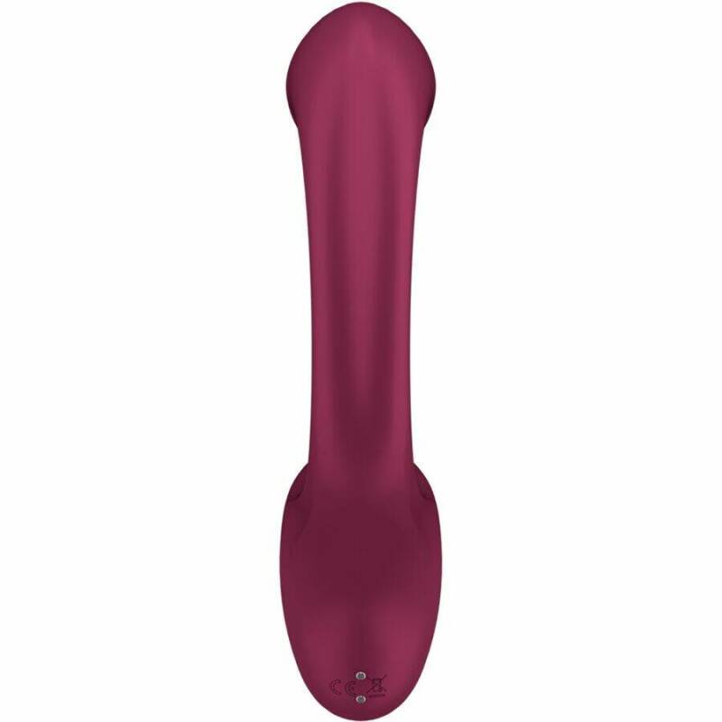SATISFYER - G FOR GODDESS 2 RABBIT VIBRATOR BOTTLE BORDEAUX