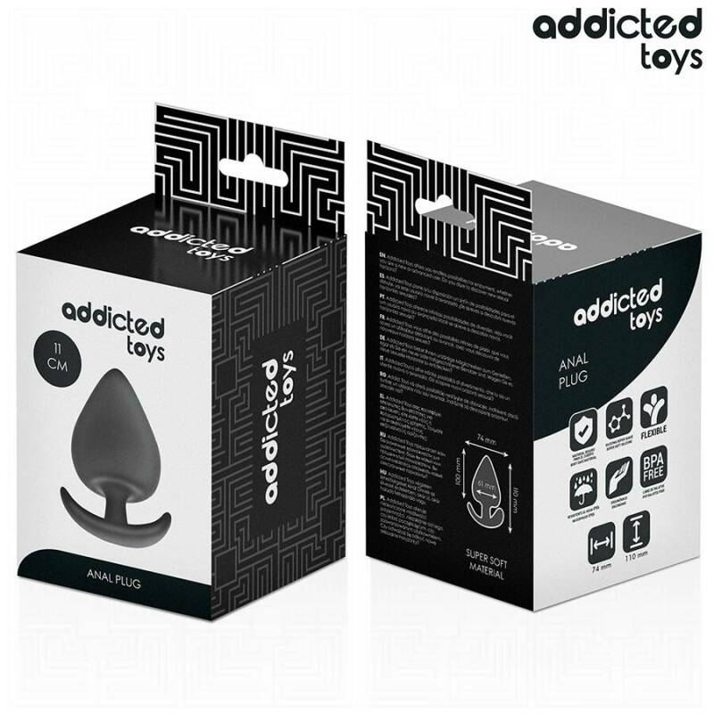 ADDICTED TOYS - ANAL PLUG SILICONE SIZE XXL 11 CM
