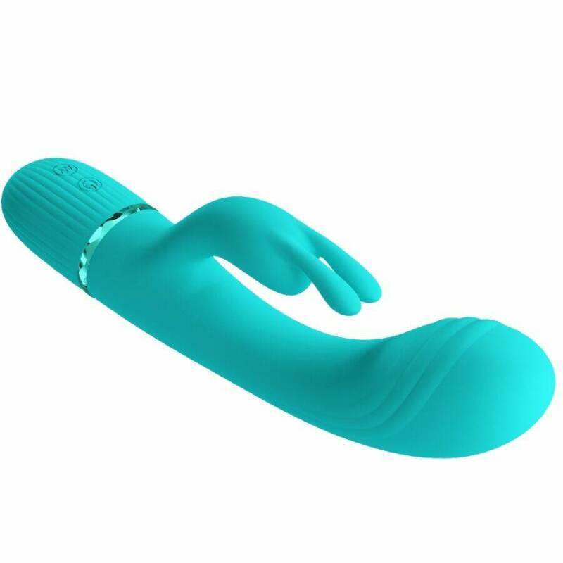 PRETTY LOVE - SCOCCO VIBRATOR RABBIT TURQUOISE