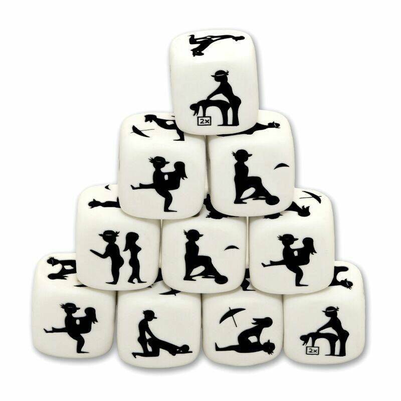 DIABLO PICANTE - WHITE POSING DICE