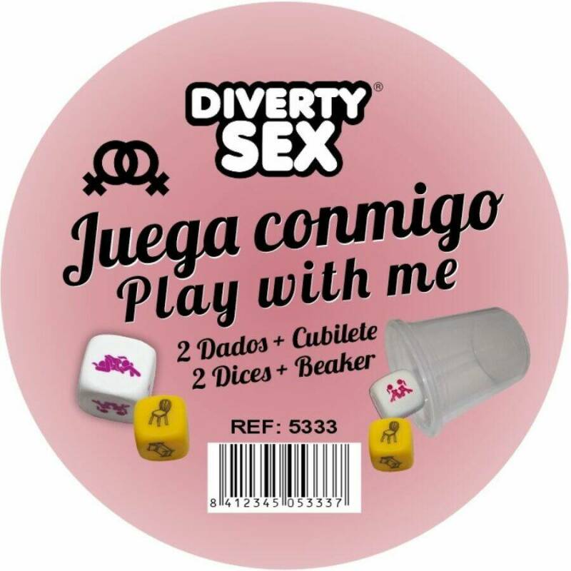 DIABLO PICANTE - DICE GAME PLACE + POSITIONS FOR WOMEN WITH CUP