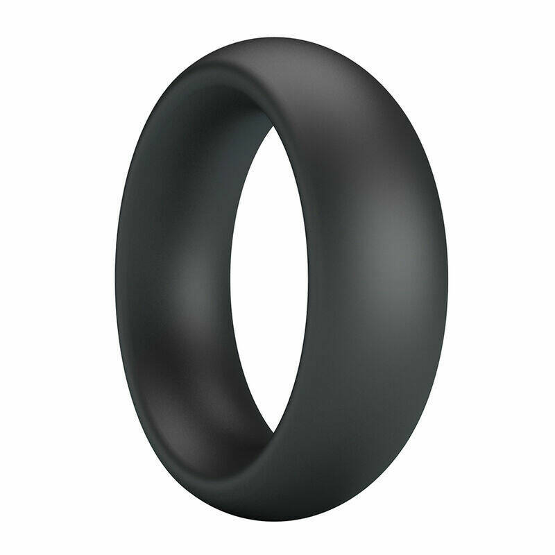 CRAZY BULL - ELIO SILICONE COCK RING BLACK