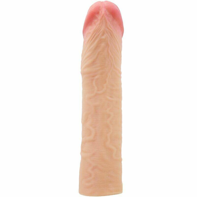 PRETTY LOVE - CHELSEA PENIS SLEEVE WITH 7.6 CM EXTENSION FLESH