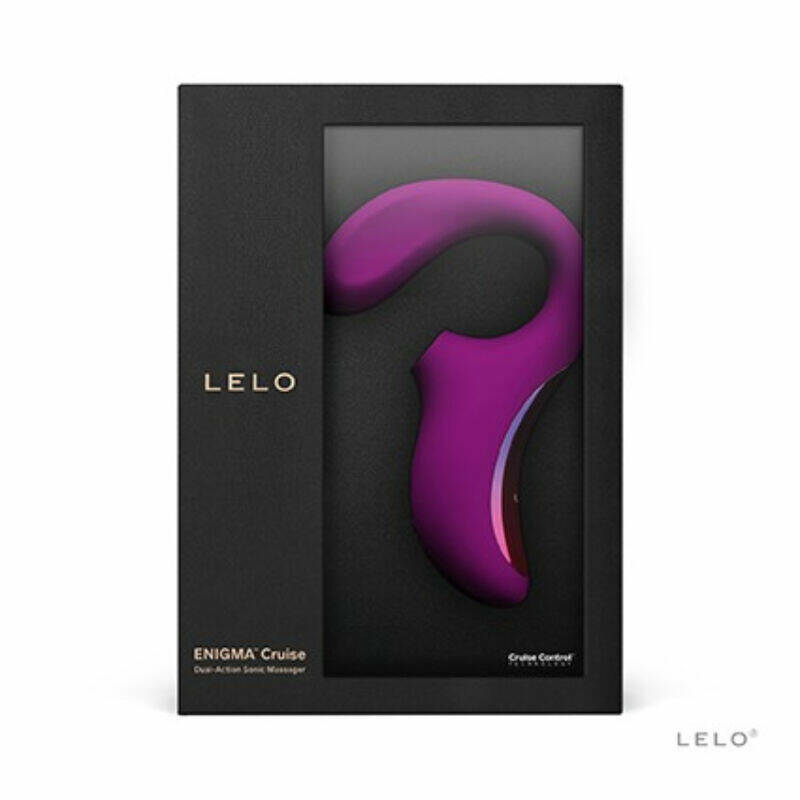 LELO - ENIGMA CRUISE DOUBLE STIMULATION SONIC MASSAGER PURPLE