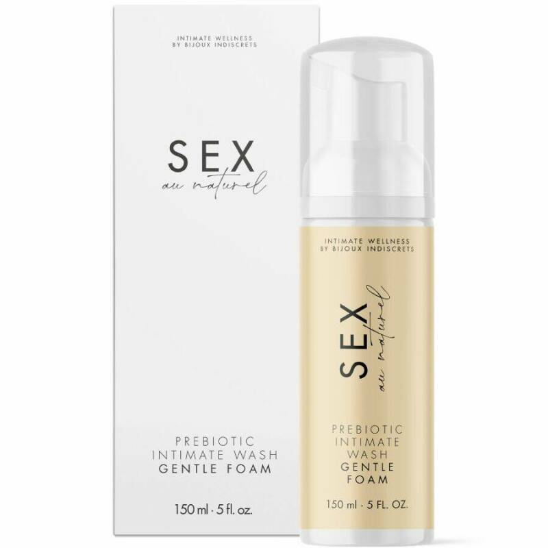 BIJOUX INDISCRETS - SEX AU NATUREL PREBIOTIC INTIMATE GEL WITH FOAM 150 ML