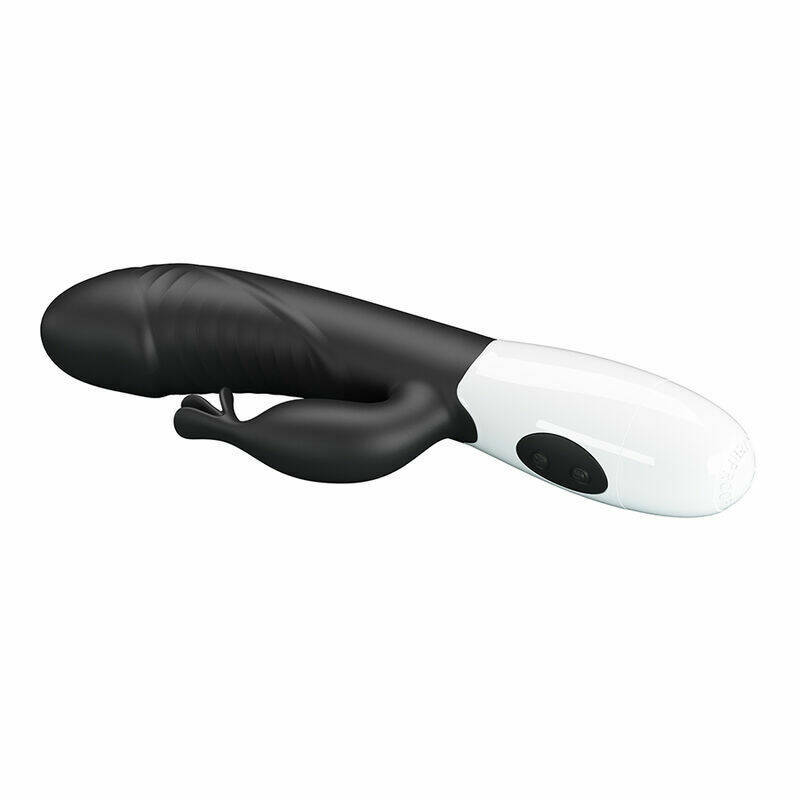 PRETTY LOVE - RASMUSSEN 30 FUNCTION RABBIT VIBRATOR BLACK
