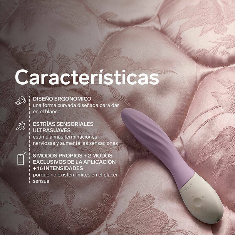 LELO - MONA TWIST RECHARGEABLE APP-CONTROLLED G-SPOT VIBRATOR LAVENDER