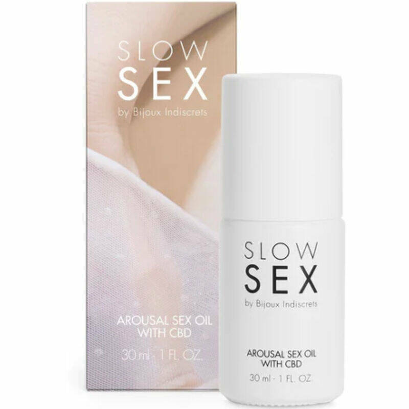 BIJOUX INDISCRETS - SLOW SEX SEXUAL MASSAGE OIL WITH CBD 30 ML