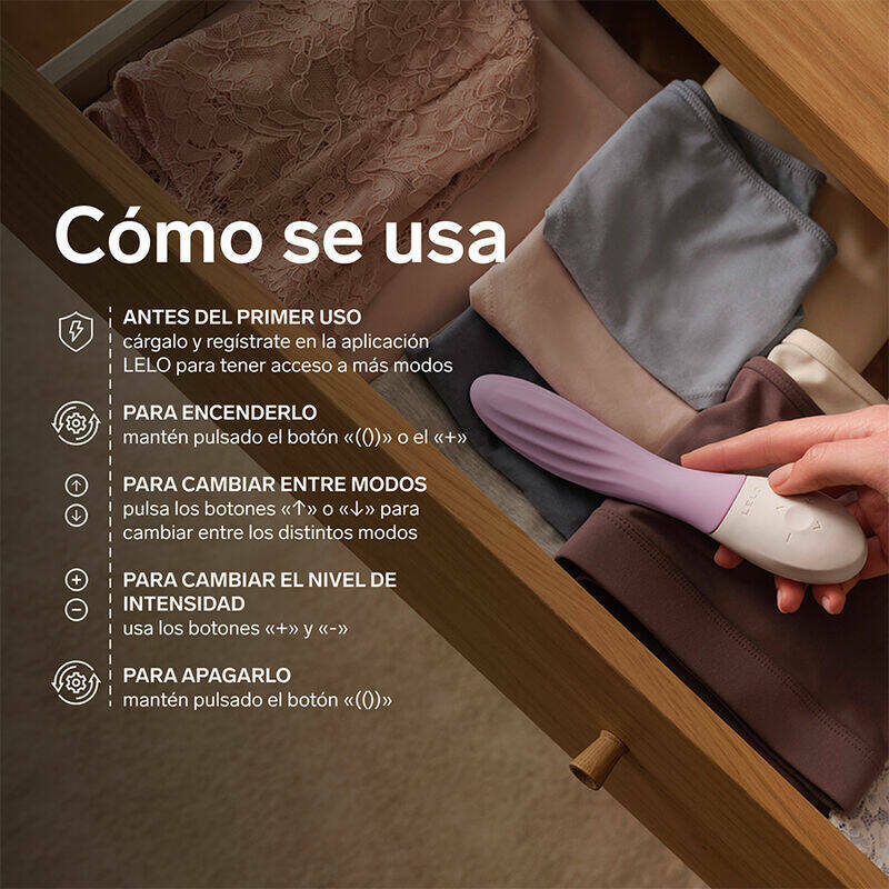 LELO - MONA TWIST RECHARGEABLE APP-CONTROLLED G-SPOT VIBRATOR LAVENDER