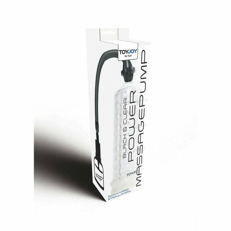 TOYJOY - POWERFUL MASSAGE PUMP WITH TRANSPARENT SLEEVE