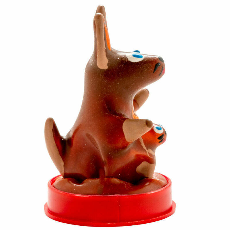 CONDOMERIE - HANDPAINTED NOVELTY CONDOMS KANGAROO MODEL 1
