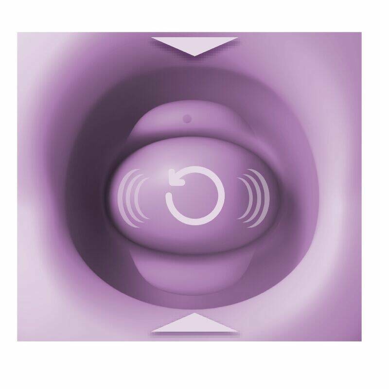 FANTASY FOR HER - LUSH KISS PLUSH PURPLE SUCTION & LICKING CLITORAL STIMULATOR