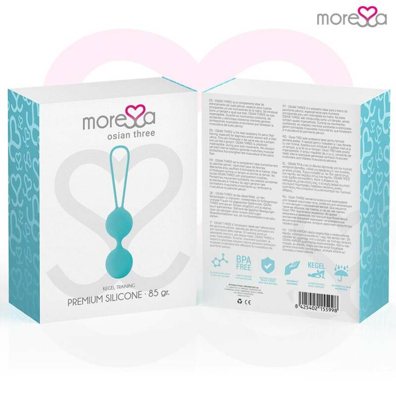 MORESSA - OSIAN THREE PREMIUM TURQUOISE SILICONE