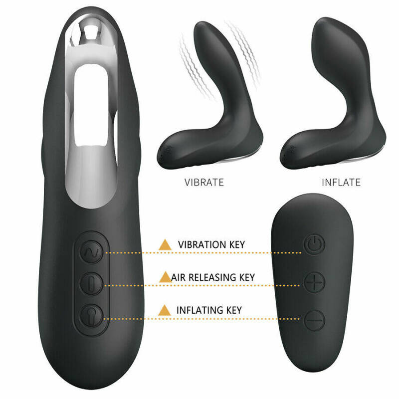 MR PLAY - PROSTATE MASSAGER WITH VIBRATION REMOTE CONTROL